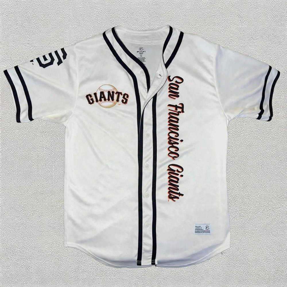 San‎ Francisco Giants MLB Dynasty Series Baseball Jersey White Mens M